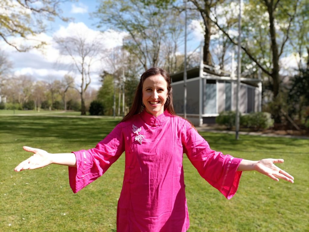 Tai Chi im Park mit Simone im Düsseldorfer Hofgarten